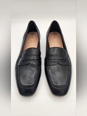 Cole Haan Tarese Soft Black Loafers 8.5B